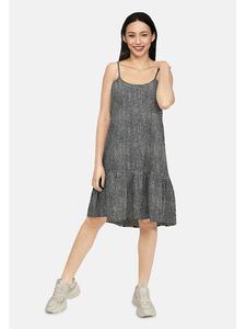 Платье до колена SisterS point, темно-синий/белый