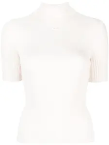 Свитер Reedition в рубчик Courrèges, розовый