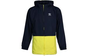 Куртка унисекс Adidas с логотипом, темно-синий