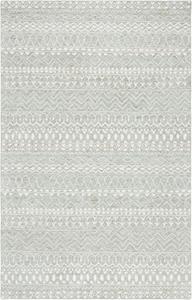 Ковер SAFAVIEH, 92 x 153 см, Micro-Loop Collection, Sage & Ivory, ручной работы из шерсти, идеально для гостиной, столовой, спальни (MLP502W-3)