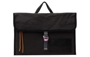 Хлопковая сумка из холста, мужская чёрная сумка Acne Studios