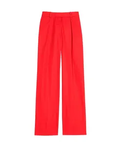 Хлопковые брюки Hector Ines De La Fressange Paris, красный