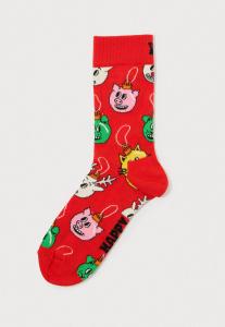 Носки Happy Socks CHRISTMAS DECORATION UNISEX, Red/Multi-Coloured