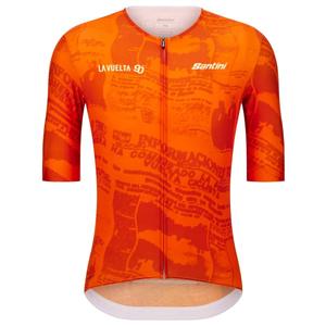 Джерси La vuelta 90 лет - велосипедная майка Santini, Print