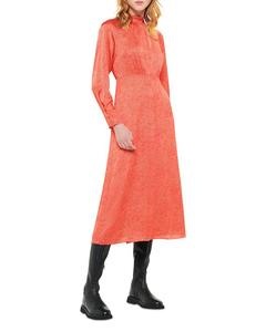 Платье миди с принтом в виде пятен гальки Whistles, мультиколор