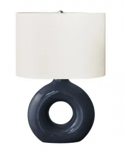 Настольная керамическая лампа Lighting 61 см Monarch Specialties, синий