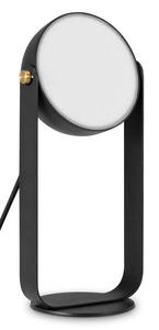 Настольная лампа Paco Home Pica, черно-серый металлик - 13 х 30 см