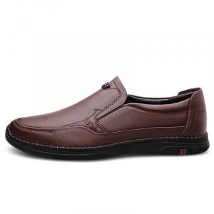 Повседневные кожаные туфли Men's PEHL, коричневый