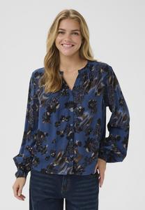 Блуза Cream Blouse, Galaxy Blue Flower/Blue