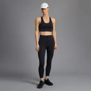 Женские тренировочные колготки с длинной талией Boomerang, чёрный