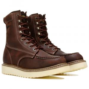 Мужские рабочие ботинки Loader с мягким носком средней ширины и шириной 8 дюймов Wolverine, коричневый