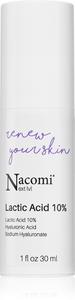 Новый уровень обновления кожи: разглаживающая сыворотка с молочной кислотой Nacomi, 30 мл