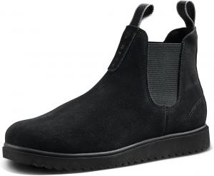 Мужские ботинки REEF Otis, премиальная кожа, стелька с эффектом памяти, легкие, черный