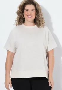 Простая футболка Ulla Popken, Pearl White