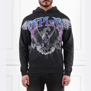 Толстовка обычного кроя Replay, черный