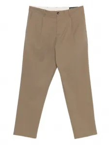 Твиловые брюки Sammy со складками White Sand, коричневый