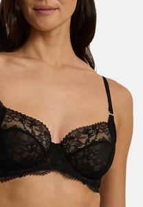 Бюстгальтер на косточках Lauren Ralph Lauren, черный