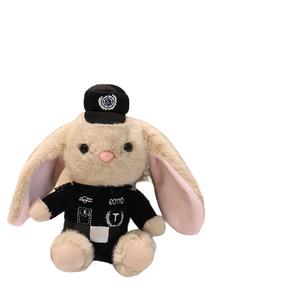 Плюшевый кулон Bear Officer и Bunny Officer высотой 16 см Pissie