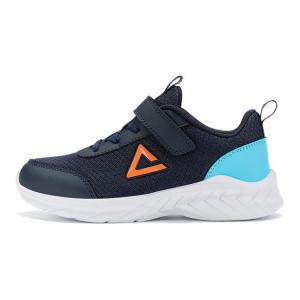 Против скольжения износостойкие низкие детские беговые кроссовки синий PEAK, темно-синий