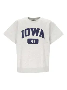 Футболка с графическим принтом и короткими рукавами Wild Donkey, серый