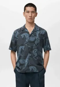 Рубашка Mango, Indigo Blue