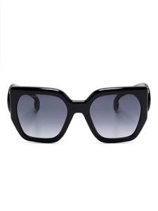 ETRO солнцезащитные очки в массивной оправе, черный