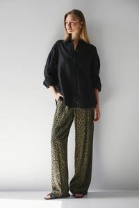 Льняная рубашка Medicine, черный