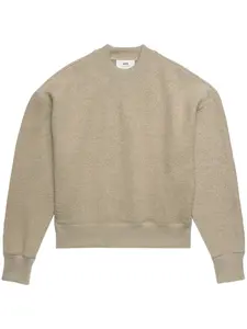 Толстовка с круглым вырезом AMI Paris, нейтральный