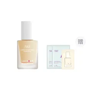 Водостойкая и устойчивая к поту, долговечная и стойкая жидкая тональная основа, не забивающая поры консилер AKF