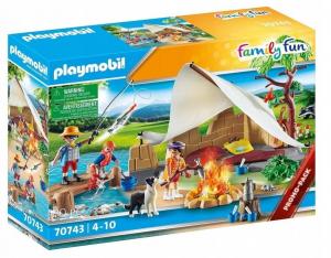 Набор фигурок для кемпинга Playmobil FamilyFun 70743