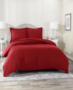 Комплект постельного белья Neslt Super Soft Double Brushed Microfiber, 3 предмета, размер King Nestl, Burgundy