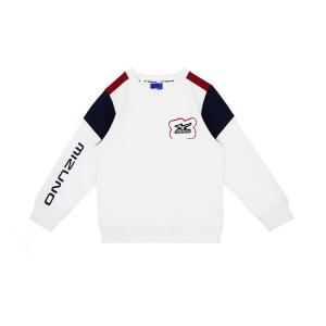 Детский свитшот Mizuno, белый