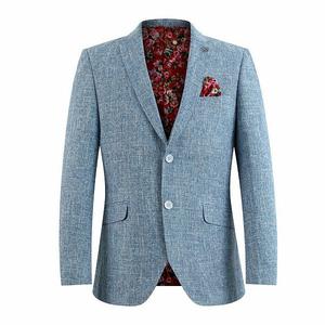Детская куртка slim fit classic mélange Elie Balleh, Blue