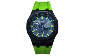 Мужские молодежные черные часы CASIO