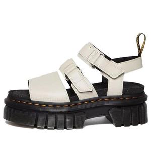 Сандалии Dr. Martens Ricki Nappa Lux Leather 3-Strap Platform Sandals 'White', белый