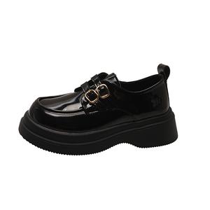 Boldi Kuki Лоферы женские коричневые/матовый черный/глянцевый черный — глянцевый черный (эксклюзивная коробка+носки), цвет Gloss Black (Exclusive Box+Socks)