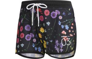 Женские повседневные шорты черные Adidas Neo