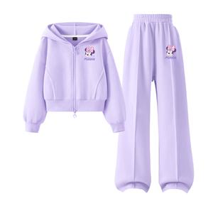 Детский спортивный комплект Casual Sportswear 2 Piece Set Disney, светло-фиолетовый