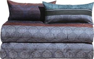 Комплект постельного белья Erwin Müller Sparpaket 4 шт. 166061, 135x1x200 см цвет blau-braun-violett