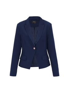 Faina Женский пиджак темно-синего цвета