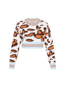 Женский свитер с разноцветным львом myMo ROCKS