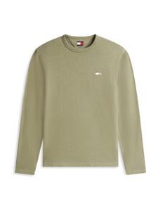 Tommy Jeans Лонгслив в цвете хаки