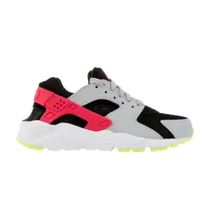Кроссовки Nike Huarache Run GS 'Black Rush Pink Grey', розовый