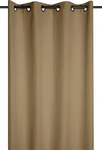 STOF | Штора - 140x260 см - Camel - Плотные шторы - Штора на люверсах - Высококачественная ткань Stof