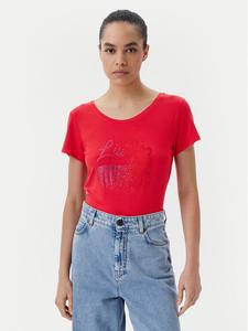 Футболка обычного кроя VA5157 JS360 Liu Jo Beachwear, красный