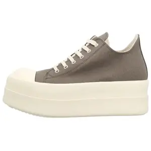 Кеды мужские, обувь для скейтбординга низкая серый Rick Owens Drkshdw