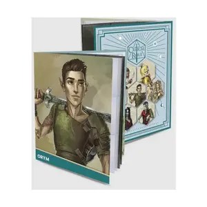 Фолио с персонажами и наклейками - Bells Hells Orym, Official Critical Role