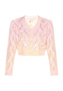 Вязаный кардиган IZIA Fashion Look, розовый