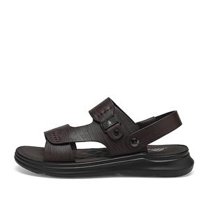 ZULIZ Мужские пляжные сандалии коричневые, цвет Brown