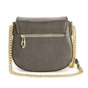 Ameri Кожаная сумка через плечо Alaina Ameri Leather, цвет Dark Gray